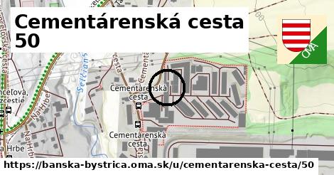 Cementárenská cesta 50, Banská Bystrica