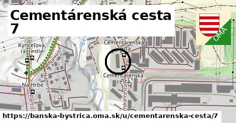 Cementárenská cesta 7, Banská Bystrica