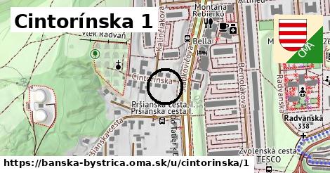 Cintorínska 1, Banská Bystrica