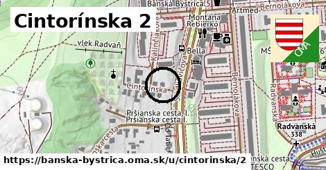 Cintorínska 2, Banská Bystrica