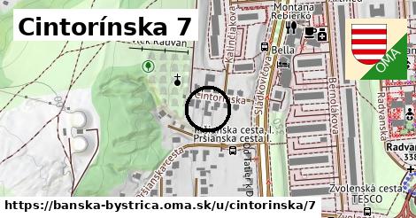 Cintorínska 7, Banská Bystrica