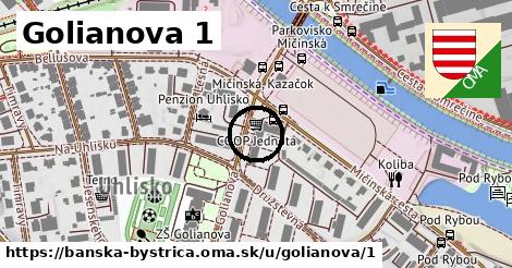 Golianova 1, Banská Bystrica