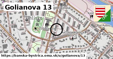 Golianova 13, Banská Bystrica