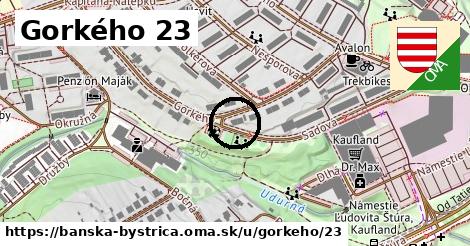 Gorkého 23, Banská Bystrica