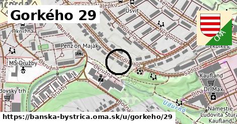 Gorkého 29, Banská Bystrica