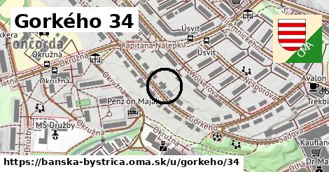 Gorkého 34, Banská Bystrica