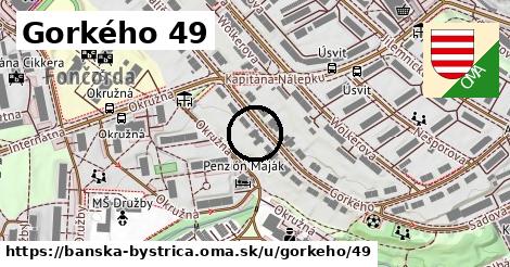 Gorkého 49, Banská Bystrica