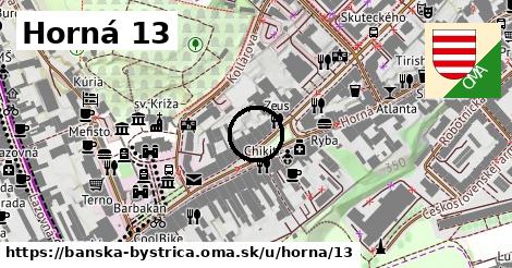 Horná 13, Banská Bystrica