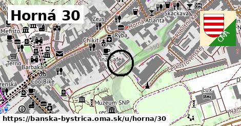 Horná 30, Banská Bystrica