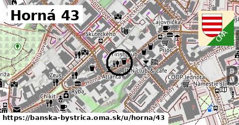 Horná 43, Banská Bystrica