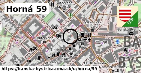 Horná 59, Banská Bystrica