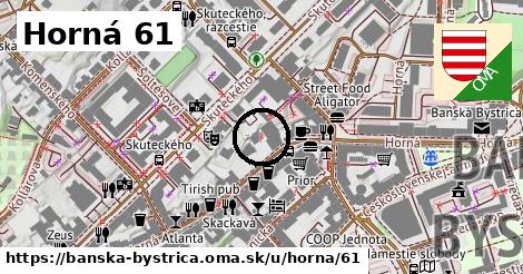 Horná 61, Banská Bystrica