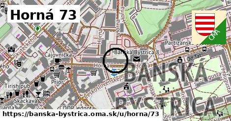 Horná 73, Banská Bystrica