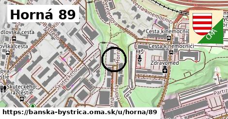 Horná 89, Banská Bystrica