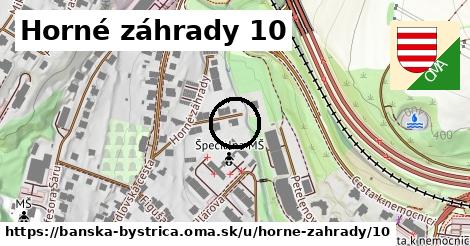 Horné záhrady 10, Banská Bystrica