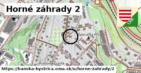 Horné záhrady 2, Banská Bystrica