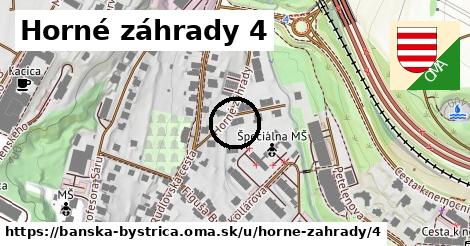 Horné záhrady 4, Banská Bystrica