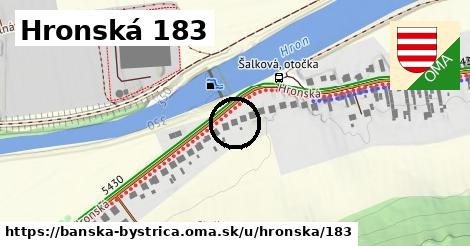 Hronská 183, Banská Bystrica