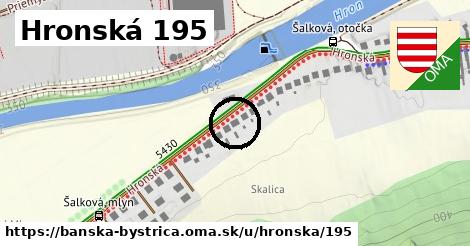 Hronská 195, Banská Bystrica
