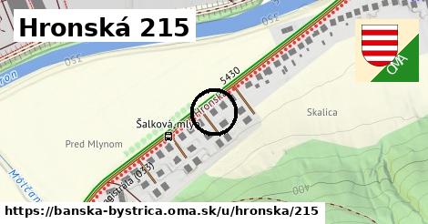 Hronská 215, Banská Bystrica