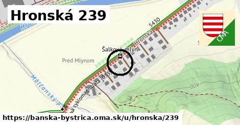 Hronská 239, Banská Bystrica