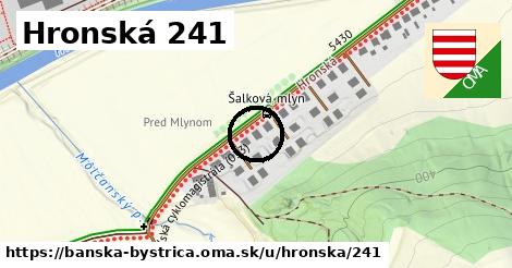 Hronská 241, Banská Bystrica