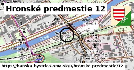 Hronské predmestie 12, Banská Bystrica