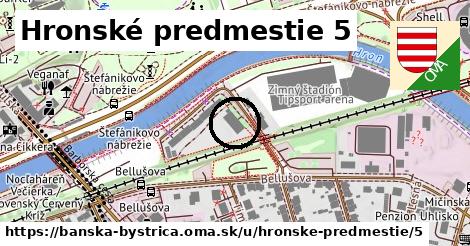 Hronské predmestie 5, Banská Bystrica