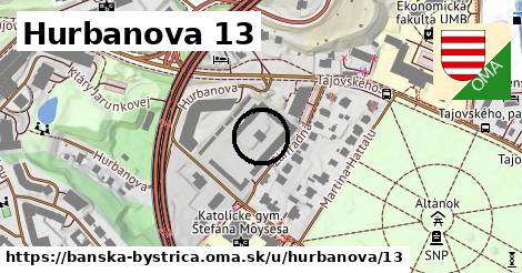 Hurbanova 13, Banská Bystrica