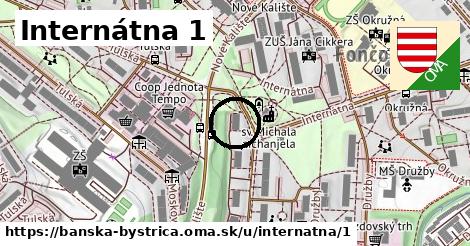 Internátna 1, Banská Bystrica