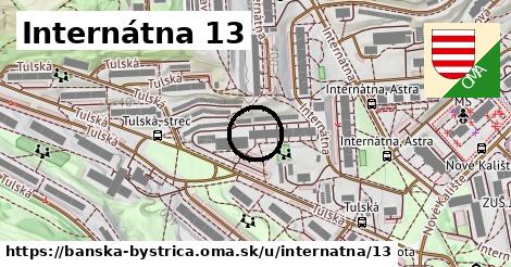 Internátna 13, Banská Bystrica