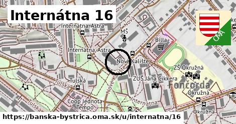 Internátna 16, Banská Bystrica