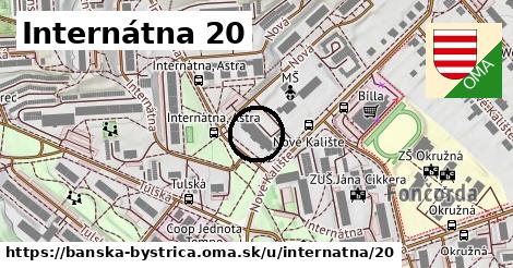 Internátna 20, Banská Bystrica