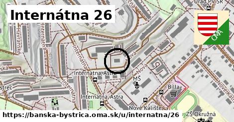 Internátna 26, Banská Bystrica