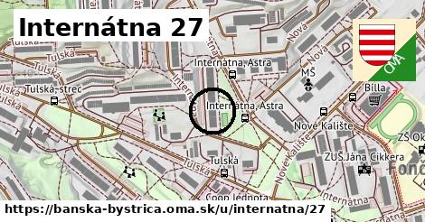 Internátna 27, Banská Bystrica