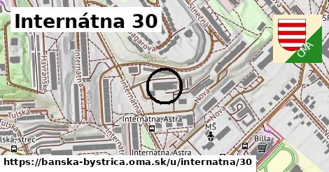 Internátna 30, Banská Bystrica