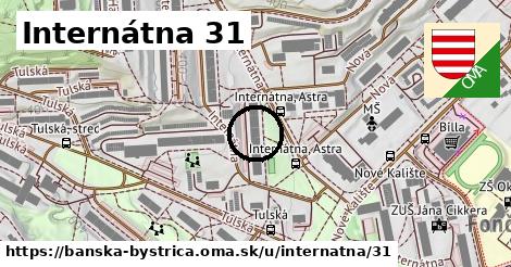 Internátna 31, Banská Bystrica