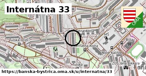 Internátna 33, Banská Bystrica