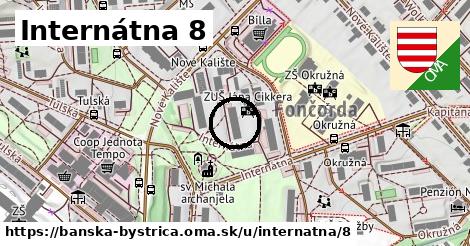 Internátna 8, Banská Bystrica