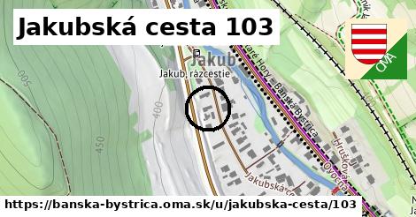 Jakubská cesta 103, Banská Bystrica