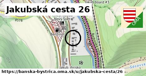 Jakubská cesta 26, Banská Bystrica