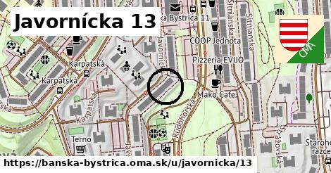Javornícka 13, Banská Bystrica