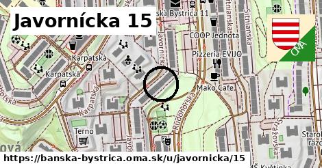 Javornícka 15, Banská Bystrica