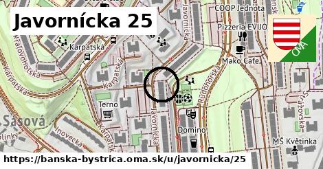 Javornícka 25, Banská Bystrica