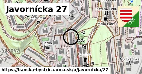 Javornícka 27, Banská Bystrica