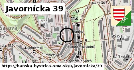 Javornícka 39, Banská Bystrica