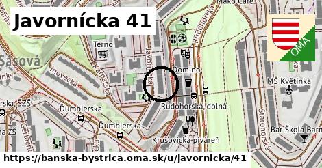 Javornícka 41, Banská Bystrica