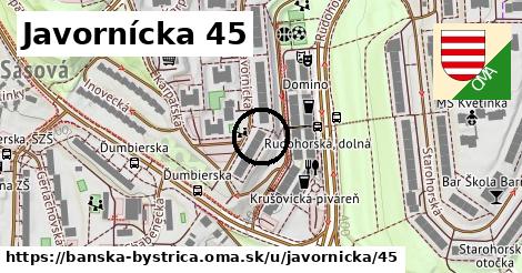 Javornícka 45, Banská Bystrica