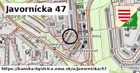 Javornícka 47, Banská Bystrica