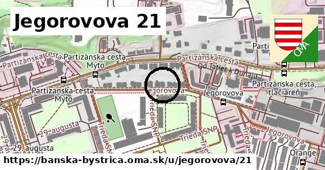 Jegorovova 21, Banská Bystrica